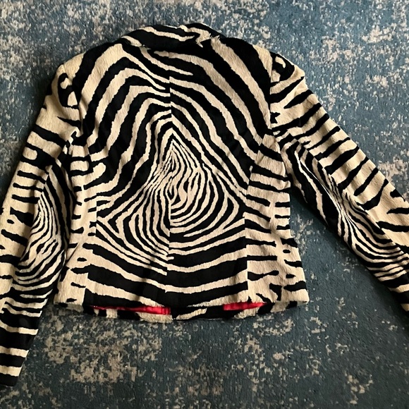 Earl Rutenberg Zebra Jacket M - Picture 2 of 4